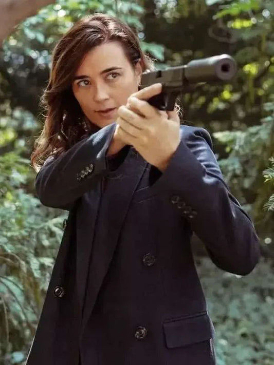 Ziva David NCIS Tony and Ziva Blue Blazer