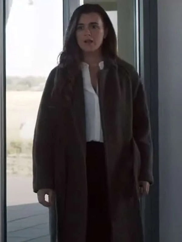 Ziva David NCIS Tony and Ziva Grey Wool Coat